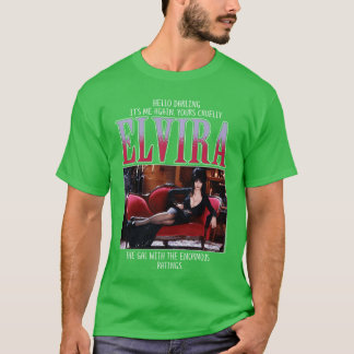 Elvira Mistress of the Dark Enormous Ratings Horro T-shirt