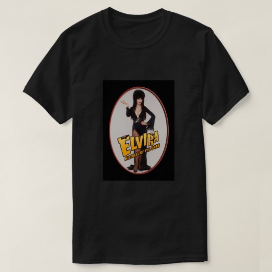 Elvira Portrait Poster T-shirt (Design voorkant)