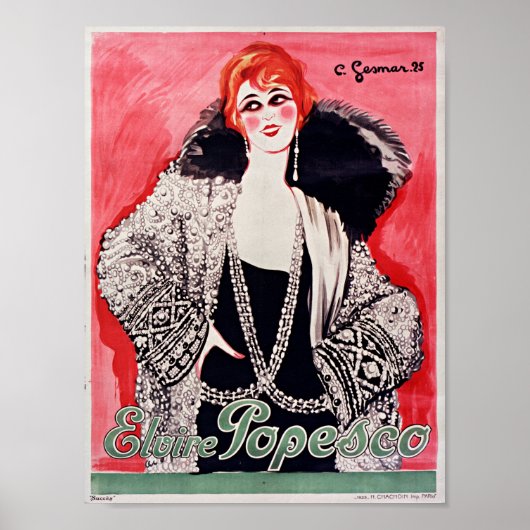 Elvire Popescu Poster (Voorkant)