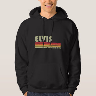 ELVIS Gift Name Personalized Funny Retro  B Hoodie