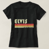 ELVIS Gift Name Personalized Funny Retro  B T-shirt (Design voorkant)