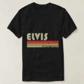ELVIS Gift Name Personalized Funny Retro  B T-shirt (Design voorkant)