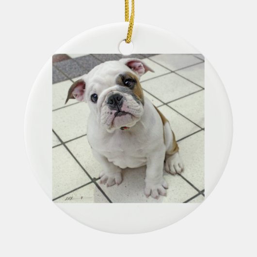 elvis keramisch ornament (Voorkant)