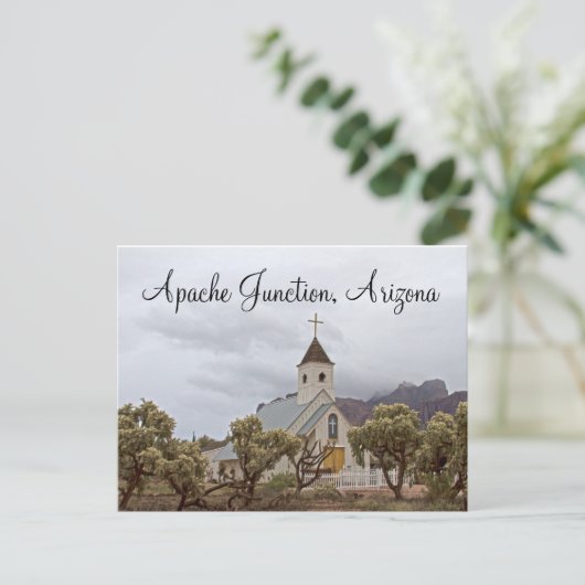 Elvis kerk, Apache Junction, Arizona Briefkaart (Staand voorkant)