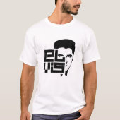 Elvis Logo Cuadrado T-shirt (Voorkant)