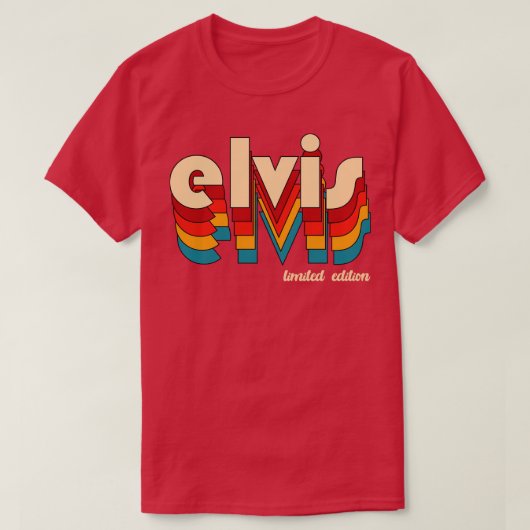 Elvis naam t-shirt (Design voorkant)