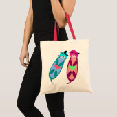 Elvis Otter en Friend #1 Tote Bag (Voorkant (product))