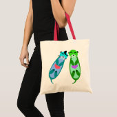 Elvis Otter en Friend #2 Tote Bag (Voorkant (product))