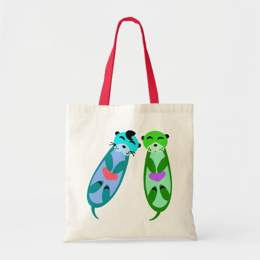 Elvis Otter en Friend #2 Tote Bag (Voorkant)