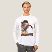 elvis pigley Tri-Blend shirt (Voorkant)