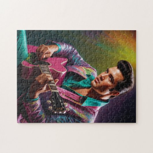Elvis Presley-puzzel Legpuzzel (Horizontaal)