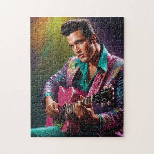 Elvis Presley-puzzel Legpuzzel (Verticaal)