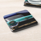 Elvis Presley's Green Cadillac Converteerbaar in Bier Onderzetter (Linkerzijde)