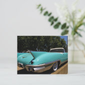Elvis Presley's Green Cadillac Converteerbaar in Briefkaart (Staand voorkant)