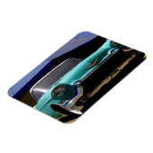 Elvis Presley's Green Cadillac Converteerbaar in Magneet (Linkerzijde)