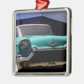 Elvis Presley's Green Cadillac Converteerbaar in Metalen Ornament (Links)