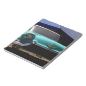 Elvis Presley's Green Cadillac Converteerbaar in Notitieblok (Linkerzijde)