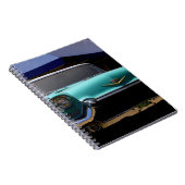 Elvis Presley's Green Cadillac Converteerbaar in Notitieboek (Rechterzijde)