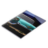 Elvis Presley's Green Cadillac Converteerbaar in Notitieboek (Linkerzijde)