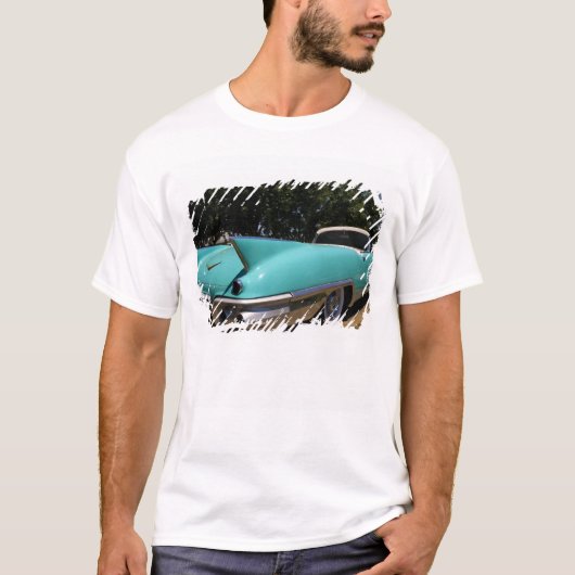Elvis Presley's Green Cadillac Converteerbaar in T-shirt (Voorkant)