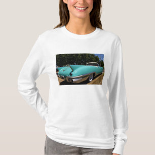 Elvis Presley's Green Cadillac Converteerbaar in T-shirt