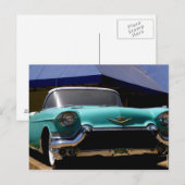Elvis Presley's Green Cadillac Convertible in Briefkaart (Voorkant / Achterkant)