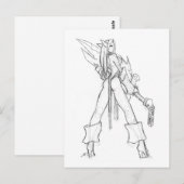 Elvish Blade Briefkaart (Voorkant / Achterkant)