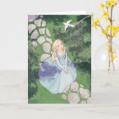 Elvish Greeting Kaart (Gele Bloem)