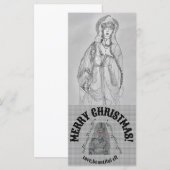 Elvish kerstkaart (Voorkant / Achterkant)