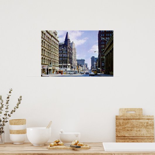 Elwood Building 1955 Poster (Keuken)