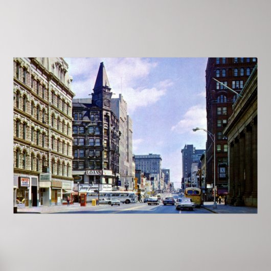 Elwood Building 1955 Poster (Voorkant)