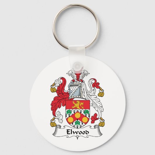 Elwood Family Crest Sleutelhanger (Voorkant)