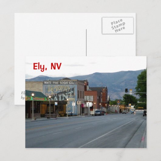 Ely Briefkaart (Voorkant / Achterkant)