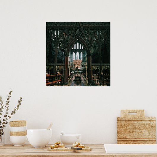 Ely Cathedral Poster (Keuken)