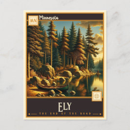 Ely, Minnesota |  Briefkaart
