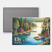 Ely, Minnesota, VS Magneet (Voorkant / Achterkant)