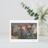 Ely, MinnesotaLarge Letter ScenesEly, MN Briefkaart (Staand voorkant)