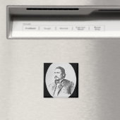 Ely Samuel Parker (1828-95) Seneca Chief and Feder Magneet (Insitu (Vaatwasser))