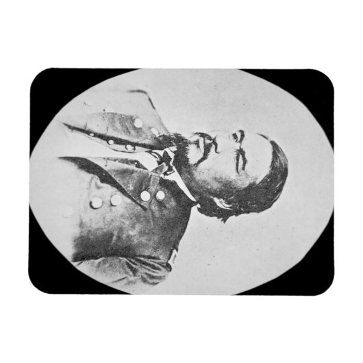 Ely Samuel Parker (1828-95) Seneca Chief and Feder Magneet (Horizontaal)