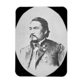 Ely Samuel Parker (1828-95) Seneca Chief and Feder Magneet (Verticaal)