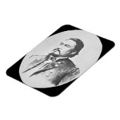 Ely Samuel Parker (1828-95) Seneca Chief and Feder Magneet (Linkerzijde)