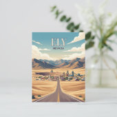 Ely USA Briefkaart (Staand voorkant)