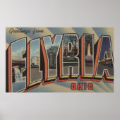 Elyria, OhioLarge Letter ScenesElyria, OH Poster (Voorkant)