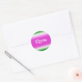 Elyse Ronde Sticker (Envelop)