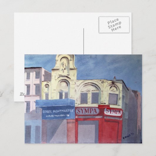 Elysee Montmartre briefkaart (Voorkant / Achterkant)