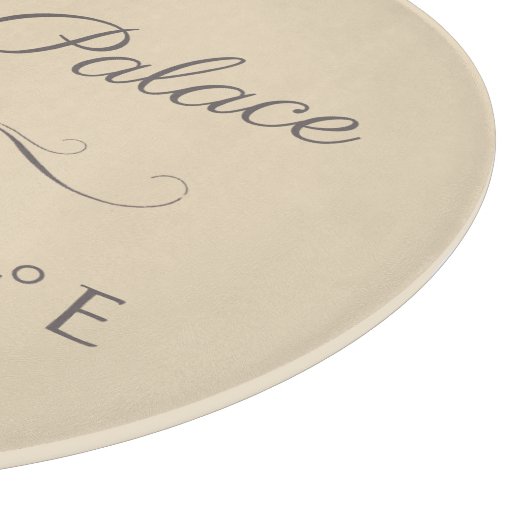 Élysée Palace Latitude Longitude Snijplank (Hoek)