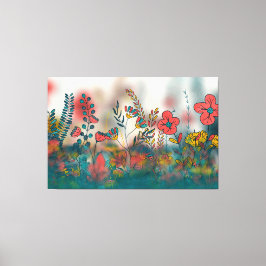 Elysian Blooms Canvas Afdruk