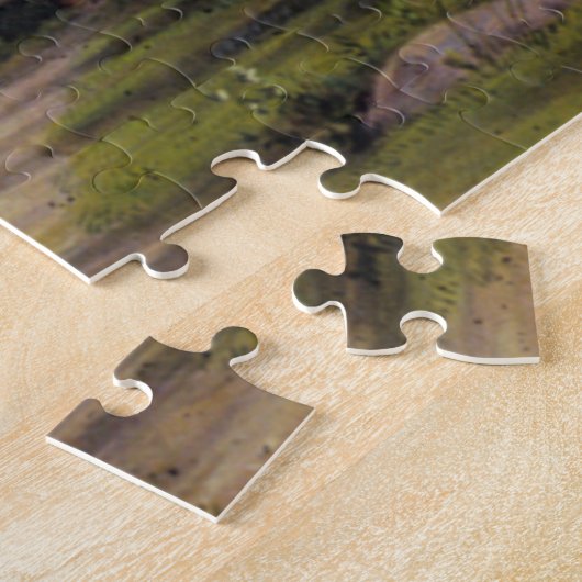 Elysian Fields in bloei: het landschap van Hoboken Legpuzzel (Zijkant)