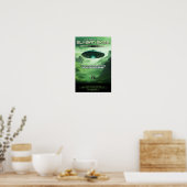 Elysian Skies: Canyon van de Kosmos Artistieke Fil Poster (Keuken)