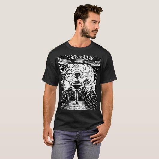 Elysische schotels t-shirt (Voorkant volledig)